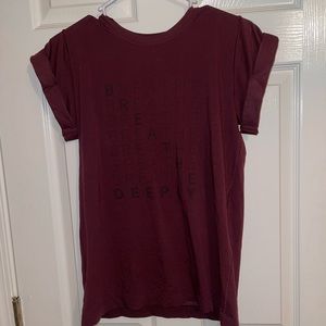 Lululemon short sleeve top
